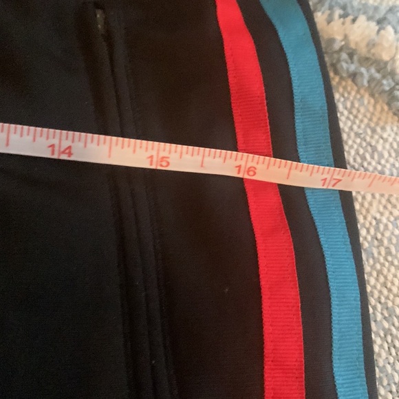 ADIDAS JOGGERS ATHLETIC TRACK PANTS BLACK - Picture 5 of 10